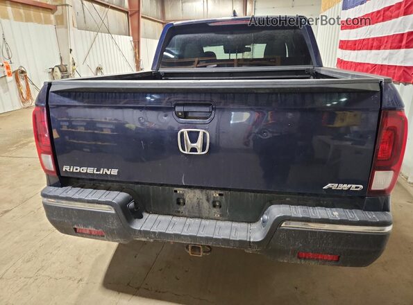 5FPYK3F67HB011690 2017 HONDA RIDGELINE Blue უკანა ხედი