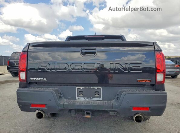 5FPYK3F67RB001968 2024 HONDA RIDGELINE Black Rear view