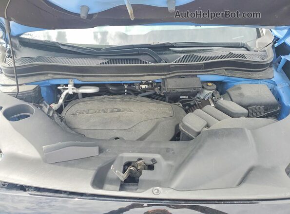 5FPYK3F67RB018544 2024 HONDA RIDGELINE Blue Вид задньої частини салону