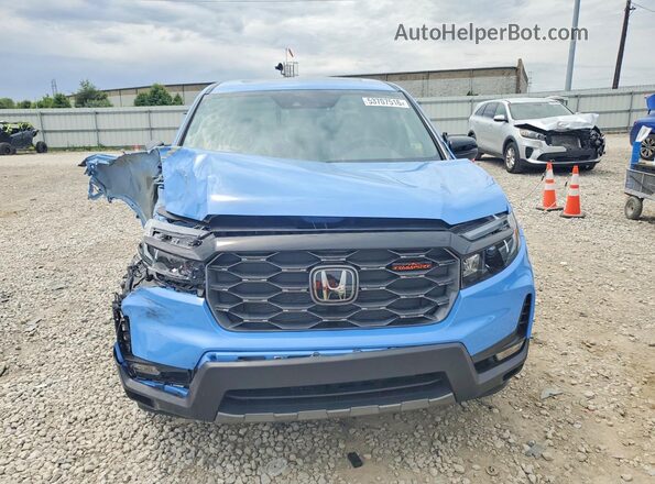 5FPYK3F67RB018544 2024 HONDA RIDGELINE Blue Вид спереду