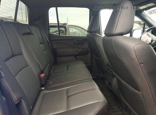 5FPYK3F67RB018544 2024 HONDA RIDGELINE Blue Вид задніх сидінь