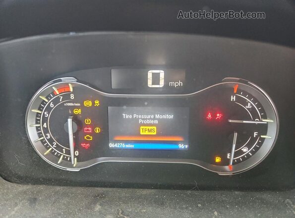 5FPYK3F69JB004312 2018 HONDA RIDGELINE Silver Вид щитка приладів