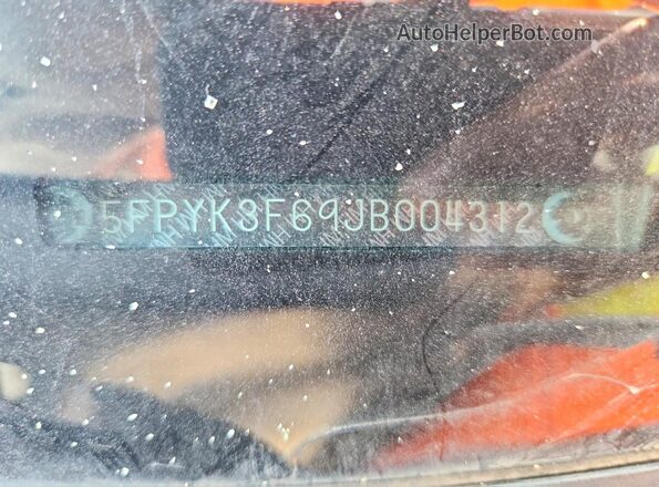 5FPYK3F69JB004312 2018 HONDA RIDGELINE Silver Вид підкапотного простору