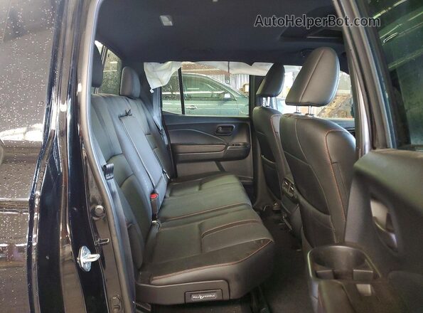 5FPYK3F69RB027424 2024 HONDA RIDGELINE Black Vista de los asientos traseros