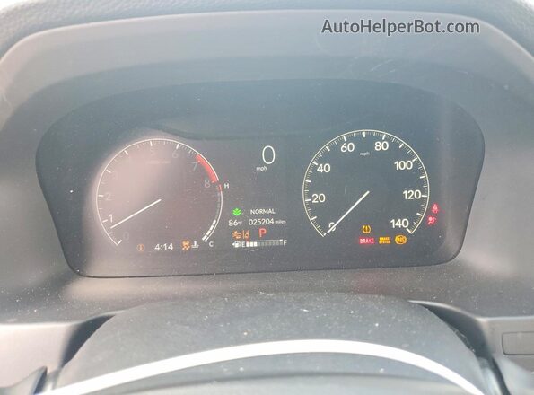 5FPYK3F69RB030937 2024 HONDA RIDGELINE White Instrument cluster view