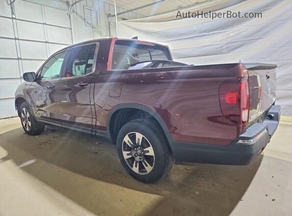 5FPYK3F6XKB033593 2019 HONDA RIDGELINE Бордовый Задняя левая четверть