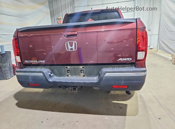 5FPYK3F6XKB033593 2019 HONDA RIDGELINE Бордовый Вид сзади