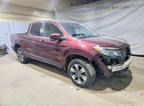5FPYK3F6XKB033593 2019 HONDA RIDGELINE Бордовый Передняя правая четверть
