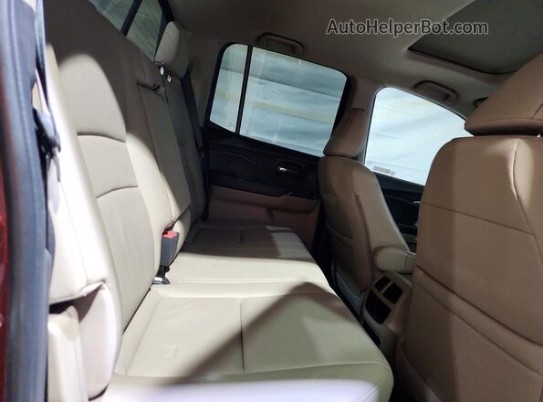 5FPYK3F6XKB033593 2019 HONDA RIDGELINE Бордовый Вид задних сидений