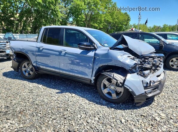 5FPYK3F6XSB005969 2025 HONDA RIDGELINE Gray Front right