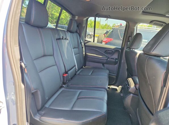 5FPYK3F6XSB005969 2025 HONDA RIDGELINE Gray Rear seats view