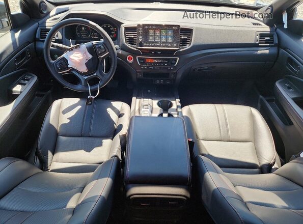 5FPYK3F6XSB005969 2025 HONDA RIDGELINE Gray Dashboard view