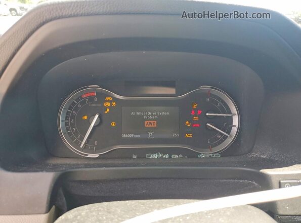 5FPYK3F70KB006816 2019 HONDA RIDGELINE White ხელსაწყოთა პანელის ხედი