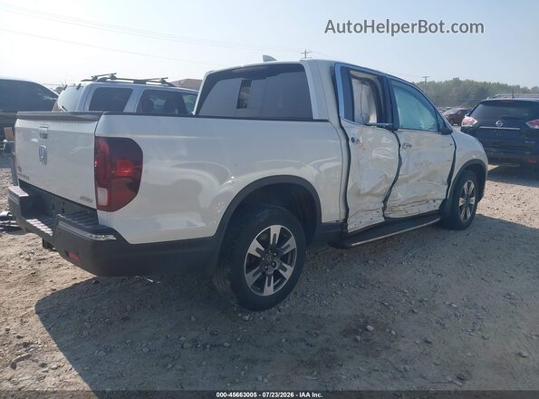 5FPYK3F70KB027522 2019 HONDA RIDGELINE Белый Задняя правая четверть