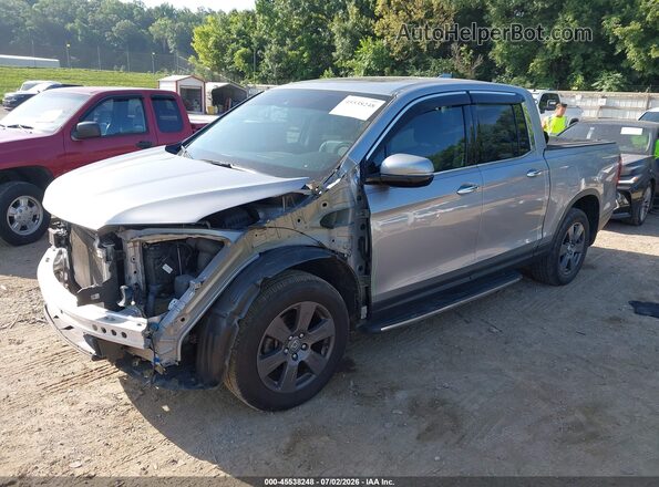 5FPYK3F70LB006087 2020 HONDA RIDGELINE Silver Передня ліва чверть