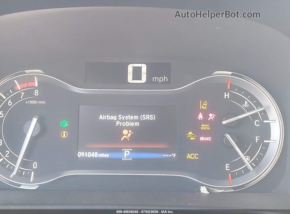 5FPYK3F70LB006087 2020 HONDA RIDGELINE Silver Вид задніх сидінь