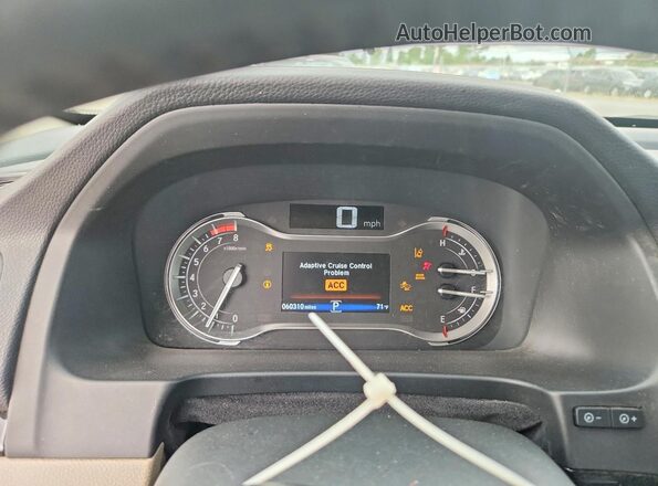 5FPYK3F71LB006227 2020 HONDA RIDGELINE White Widok zestawu wskaźników