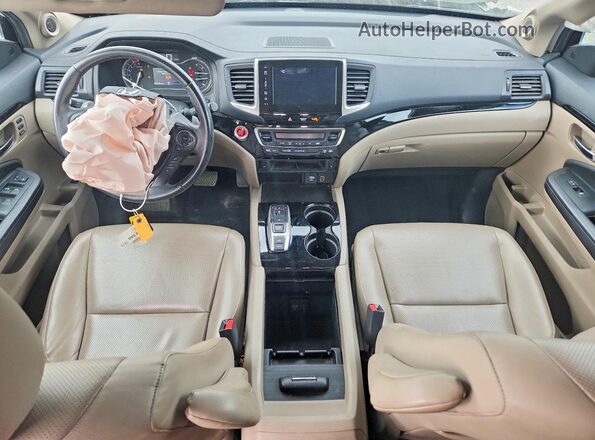 5FPYK3F71LB006227 2020 HONDA RIDGELINE White Widok deski rozdzielczej