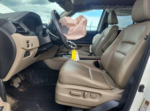 5FPYK3F71LB006227 2020 HONDA RIDGELINE White Widok wnętrza z przodu