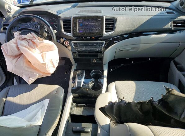 5FPYK3F71LB023660 2020 HONDA RIDGELINE Blue Dashboard view