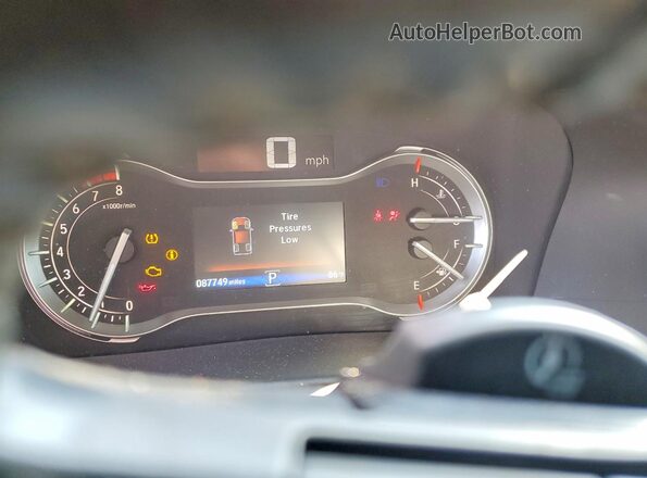 5FPYK3F71LB023660 2020 HONDA RIDGELINE Blue Instrument cluster view