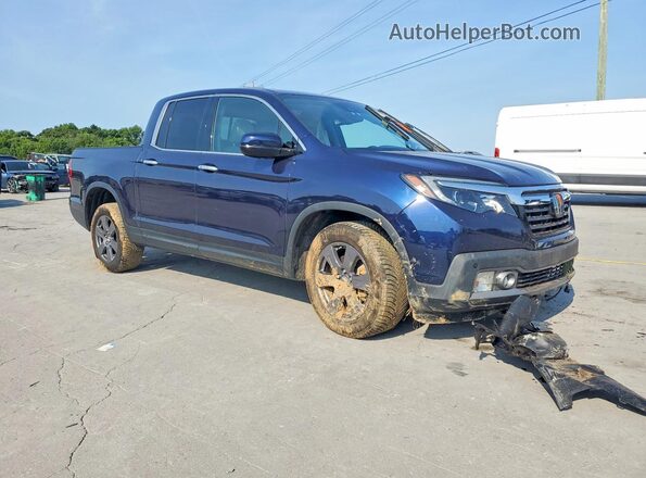 5FPYK3F71LB023660 2020 HONDA RIDGELINE Blue Front right