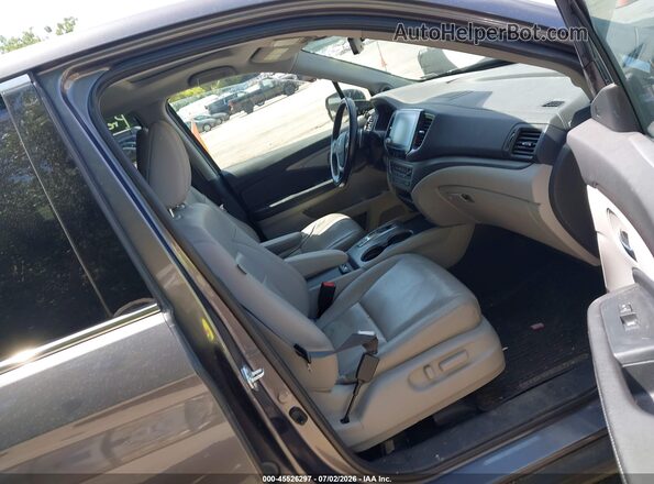 5FPYK3F71NB004187 2022 HONDA RIDGELINE Gray Вид салону спереду