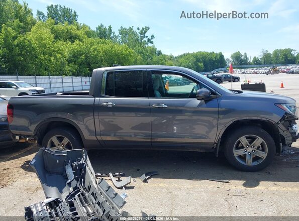 5FPYK3F71NB004187 2022 HONDA RIDGELINE Gray Панорамний вид салону 360°
