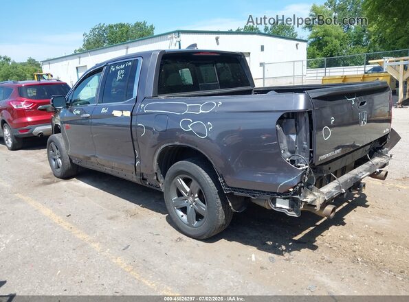 5FPYK3F71NB004187 2022 HONDA RIDGELINE Gray Задня ліва чверть