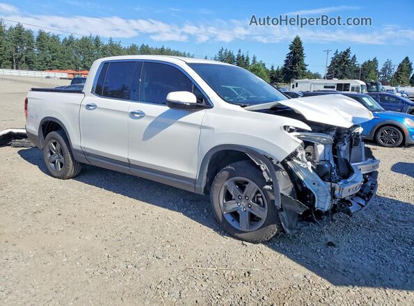 5FPYK3F71NB035049 2022 HONDA RIDGELINE White წინა მარჯვენა