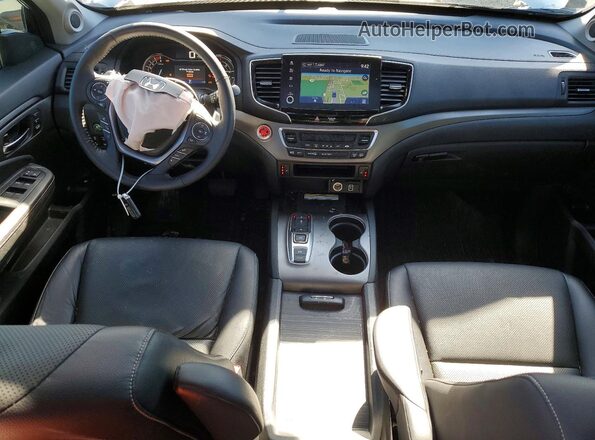 5FPYK3F71NB035049 2022 HONDA RIDGELINE White წინა პანელის ხედი