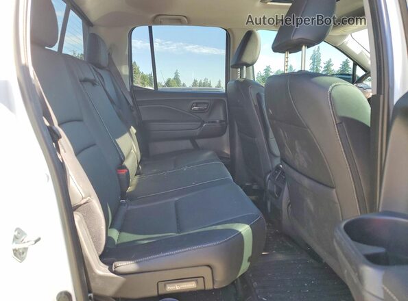 5FPYK3F71NB035049 2022 HONDA RIDGELINE White უკანა სავარძლების ხედი