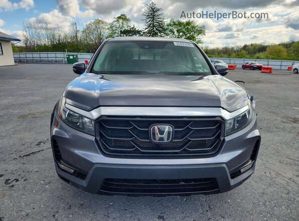 5FPYK3F71NB035701 2022 HONDA RIDGELINE Gray Вид спереду