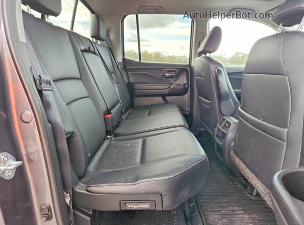 5FPYK3F71NB035701 2022 HONDA RIDGELINE Gray Вид задніх сидінь