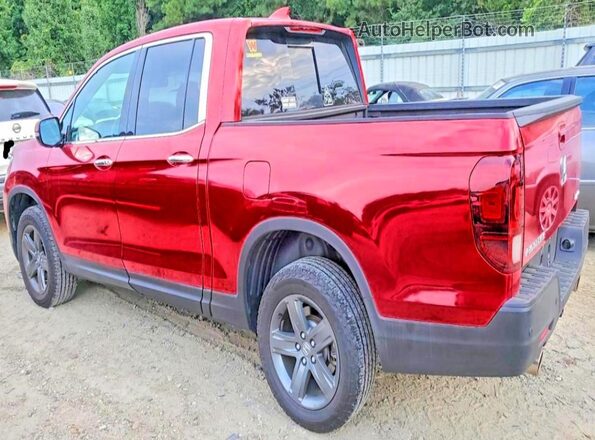 5FPYK3F71PB007626 2023 HONDA RIDGELINE Red Trasero izquierdo