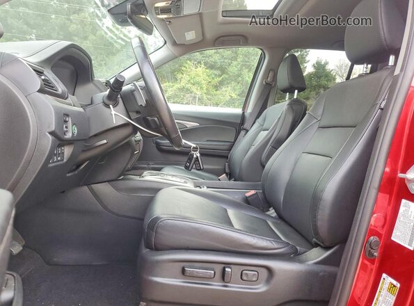 5FPYK3F71PB007626 2023 HONDA RIDGELINE Red Vista interior delantera