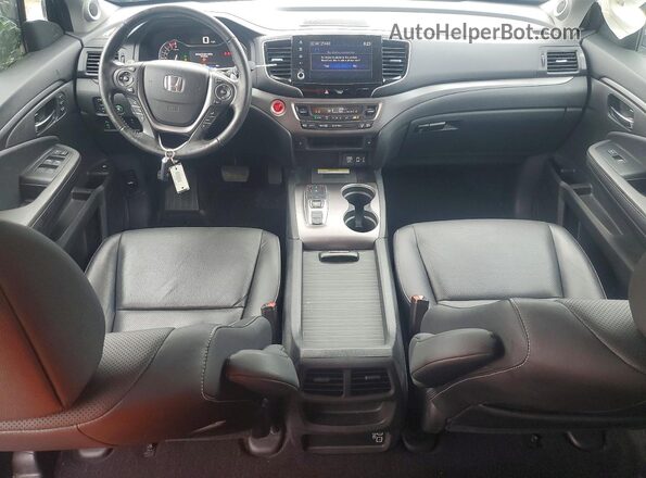 5FPYK3F71PB058883 2023 HONDA RIDGELINE Silver Առջևի վահանակի տեսք