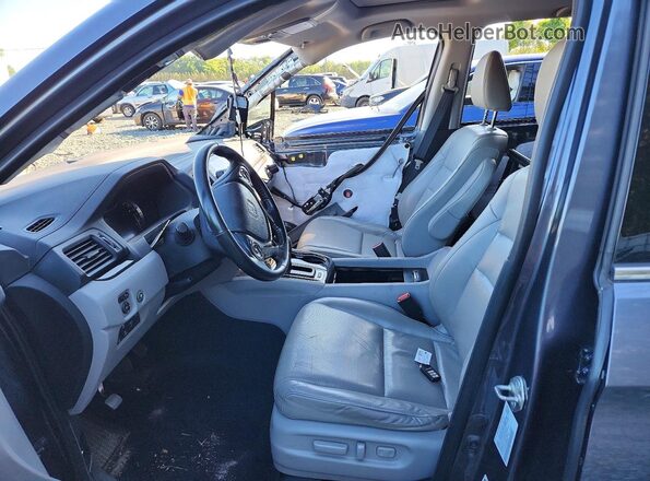 5FPYK3F72KB030504 2019 HONDA RIDGELINE Silver Vista interior delantera