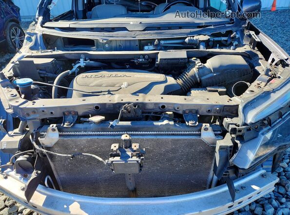5FPYK3F72KB030504 2019 HONDA RIDGELINE Silver Vista interior trasera