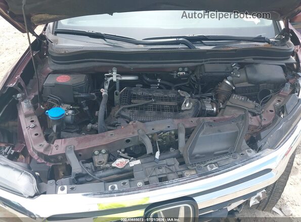 5FPYK3F72LB000906 2020 HONDA RIDGELINE Burgundy უკანა ხედი