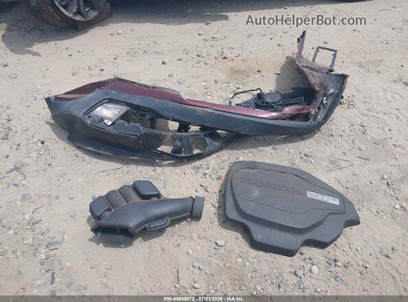 5FPYK3F72LB000906 2020 HONDA RIDGELINE Burgundy წინა პანელის ხედი
