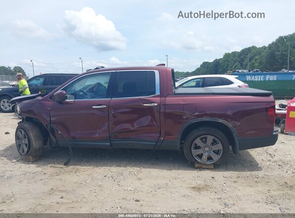 5FPYK3F72LB000906 2020 HONDA RIDGELINE Burgundy სალონის 360-გრადუსიანი ხედი