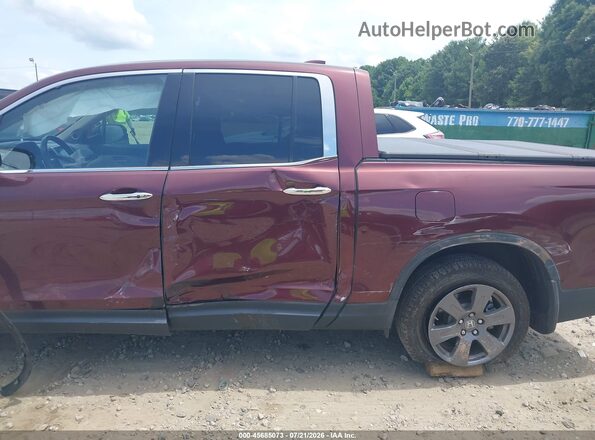 5FPYK3F72LB000906 2020 HONDA RIDGELINE Burgundy 