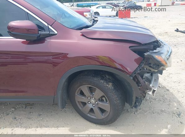 5FPYK3F72LB000906 2020 HONDA RIDGELINE Burgundy 