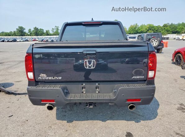 5FPYK3F72NB013772 2022 HONDA RIDGELINE Черный Вид сзади