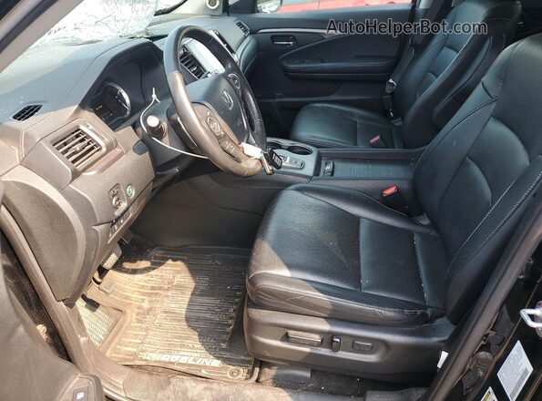 5FPYK3F72NB013772 2022 HONDA RIDGELINE Черный Вид салона спереди