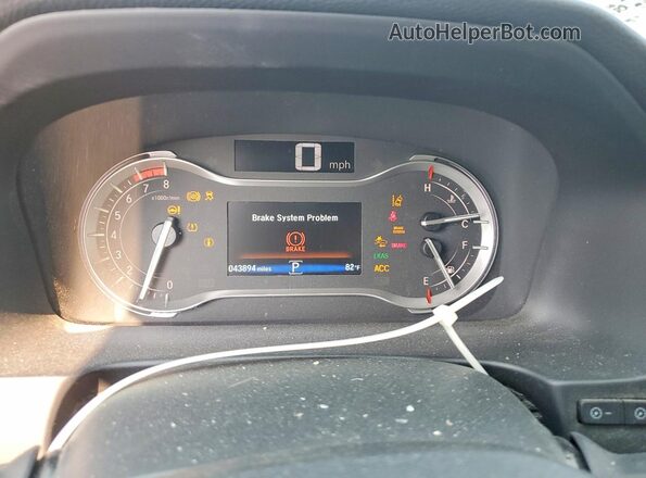 5FPYK3F72NB013772 2022 HONDA RIDGELINE Черный Вид щитка приборов