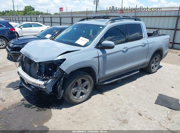 5FPYK3F72PB051621 2023 HONDA RIDGELINE Blue წინა მარცხენა ხედი სამი მეოთხედიდან