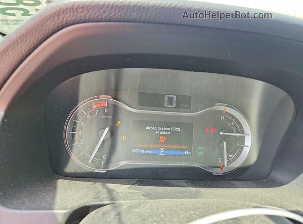 5FPYK3F73JB010616 2018 HONDA RIDGELINE Black Սարքավորումների վահանակի տեսք