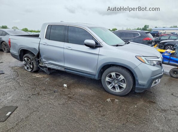 5FPYK3F74JB012469 2018 HONDA RIDGELINE Silver Front right